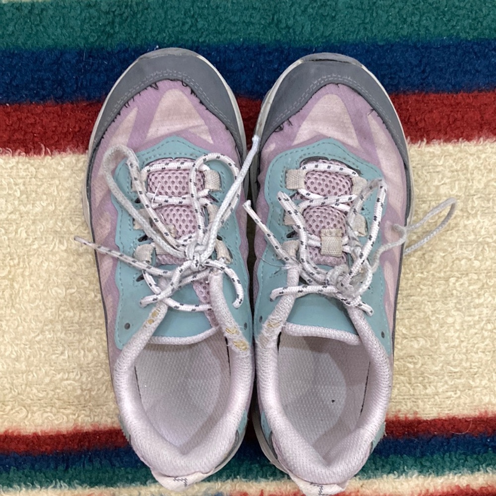 Merrell purple lace up sneakers